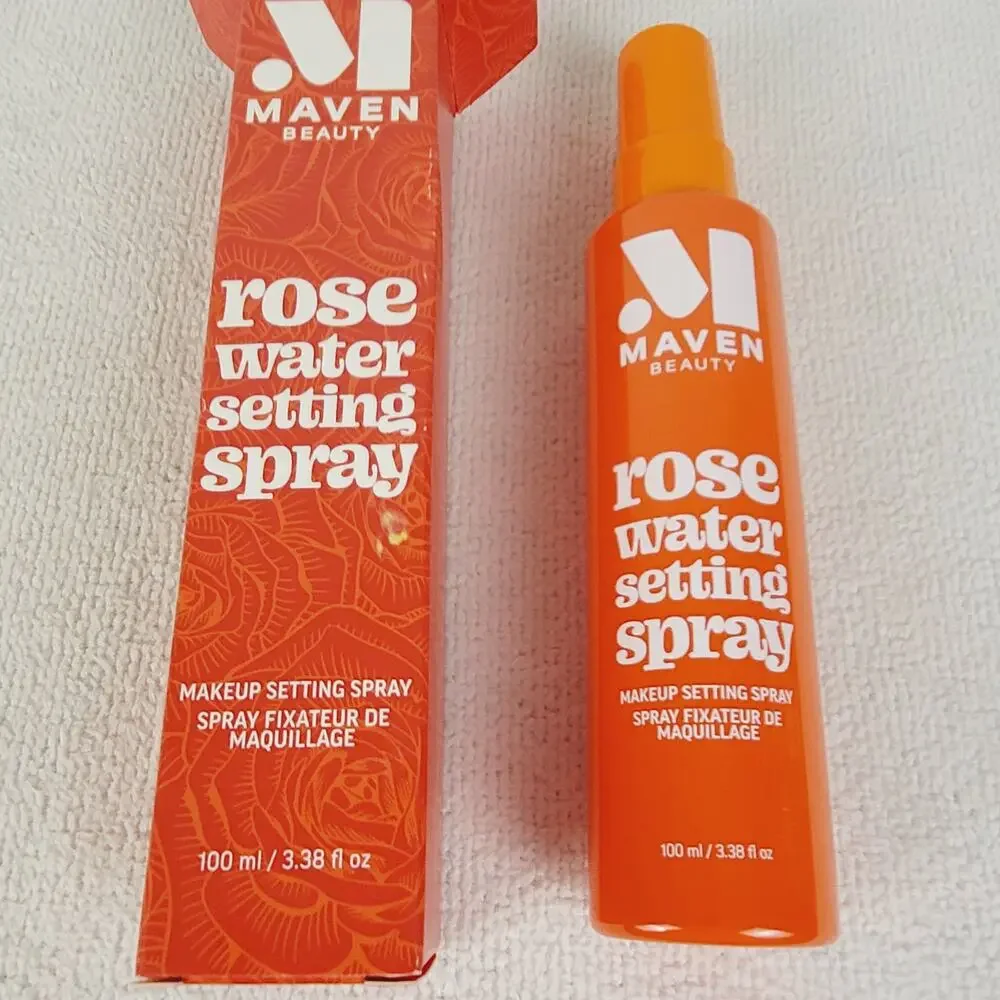 New Maven Beauty Rose Water Setting Spray
